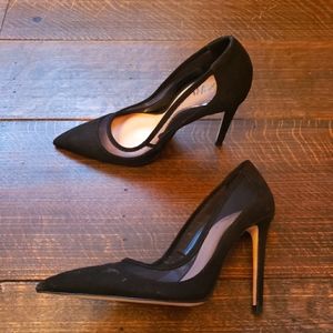 Zara Black Heels Size 5